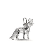 Hängsmycke Silver rodiumpläterad Hund