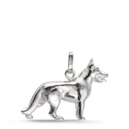 Hängsmycke Silver rodiumpläterad Hund
