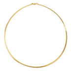Collier 750/18 K gult guld 42 cm