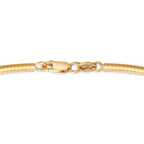 Collier 750/18 K gult guld 42 cm