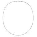 Collier 750/18 K vitguld 42 cm