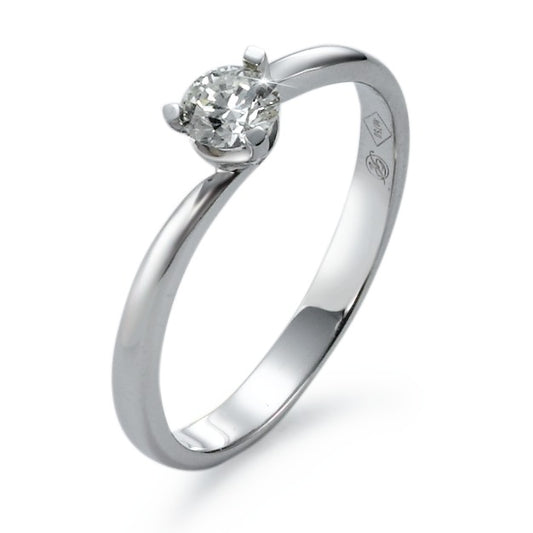 Solitärring 750/18 K vitguld diamant 0.27 ct, vsi
