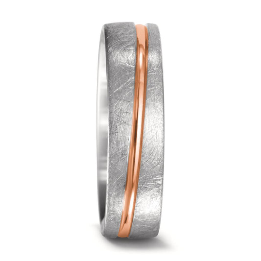 Partnerring 750/18 K vitguld, 750/18 K rött guld