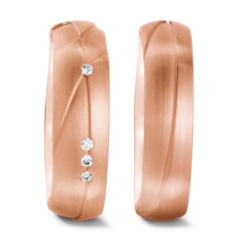 Partnerring 750/18 K roséguld