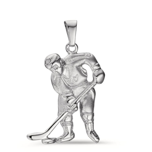 Hängsmycke Silver rodiumpläterad Ishockey