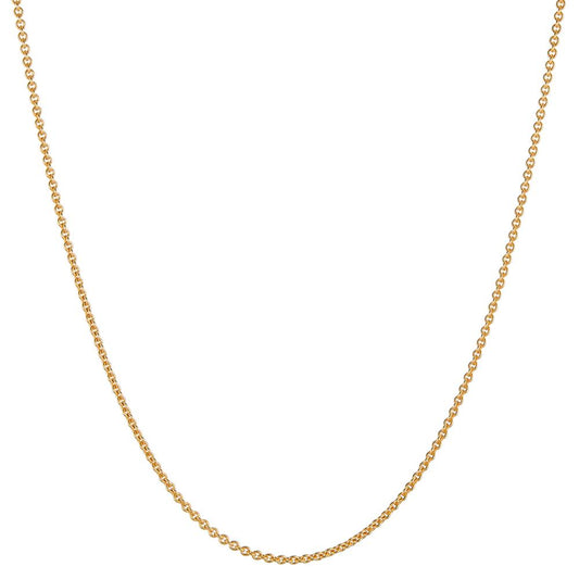Halsband 750/18 K gult guld 42 cm