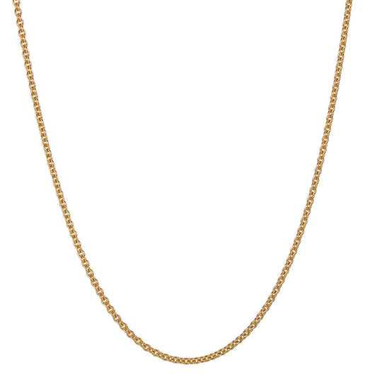 Halsband 750/18 K gult guld 38 cm Ø3.5 mm