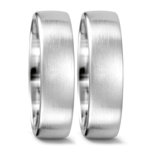 Partnerring 750/18 K vitguld