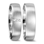 Partnerring 750/18 K vitguld