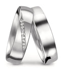 Partnerring 750/18 K vitguld