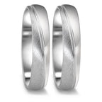 Partnerring 750/18 K vitguld