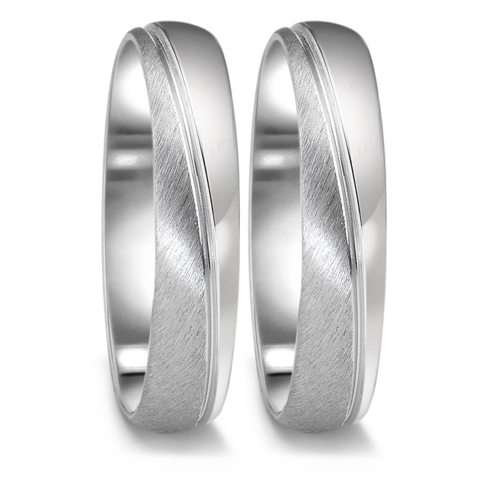Partnerring 750/18 K vitguld