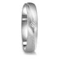 Partnerring 750/18 K vitguld diamant 0.04 ct, tw-vsi