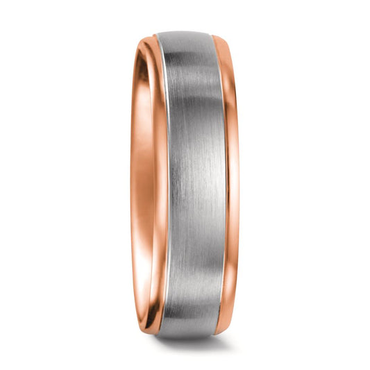 Partnerring 750/18 K vitguld, 750/18 K rött guld