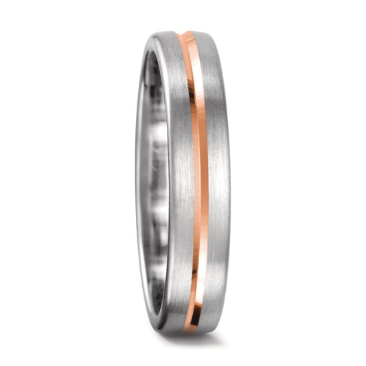 Partnerring 750/18 K vitguld, 750/18 K rött guld