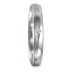 Partnerring 750/18 K vitguld diamant 0.02 ct, tw-vsi