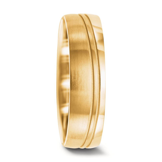 Partnerring 750/18 K gult guld