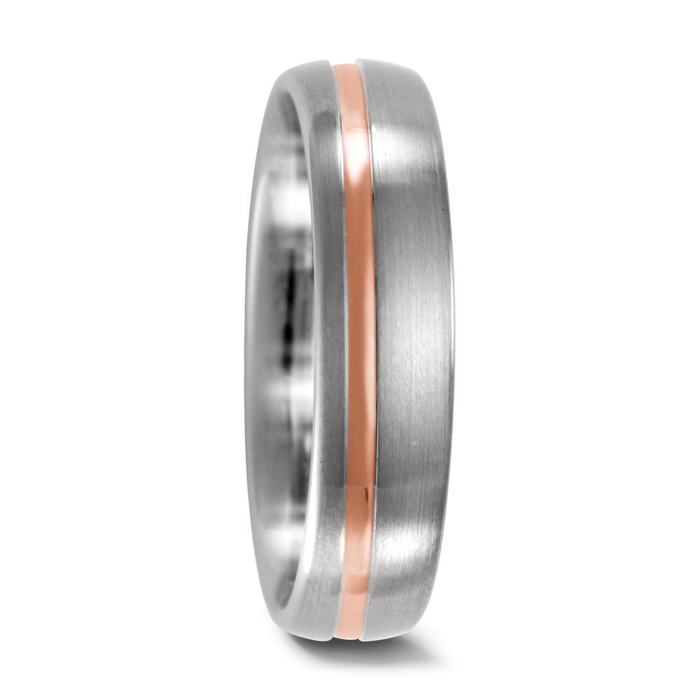 Partnerring 750/18 K vitguld, 750/18 K rött guld
