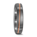 Partnerring 500 palladium, 750/18 K rött guld
