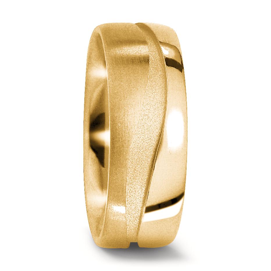 Partnerring 750/18 K gult guld