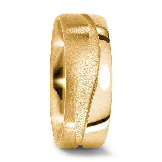 Partnerring 750/18 K gult guld