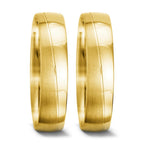 Partnerring 750/18 K gult guld
