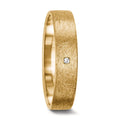Partnerring 750/18 K gult guld diamant 0.008 ct, tw-vsi