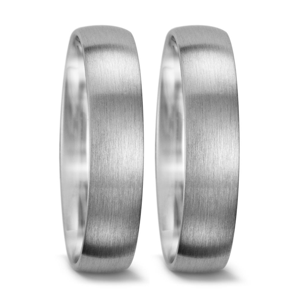 Partnerring 750/18 K vitguld