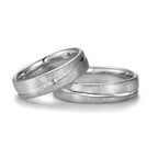 Partnerring 750/18 K vitguld