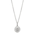 Halsband med hänge Silver rodiumpläterad Skyddsängel 36-38 cm
