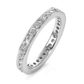 Minnesring 750/18 K vitguld diamant vit, 0.50 ct, 35 stenar, [Brillant], w-si