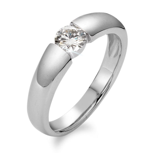 Solitärring 750/18 K vitguld [Moissanite]