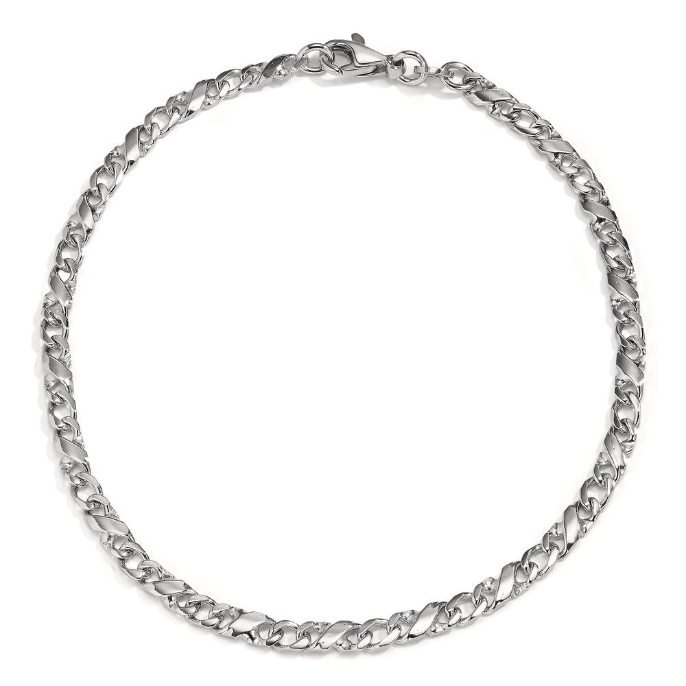 Armband 750/18 K vitguld 22 cm