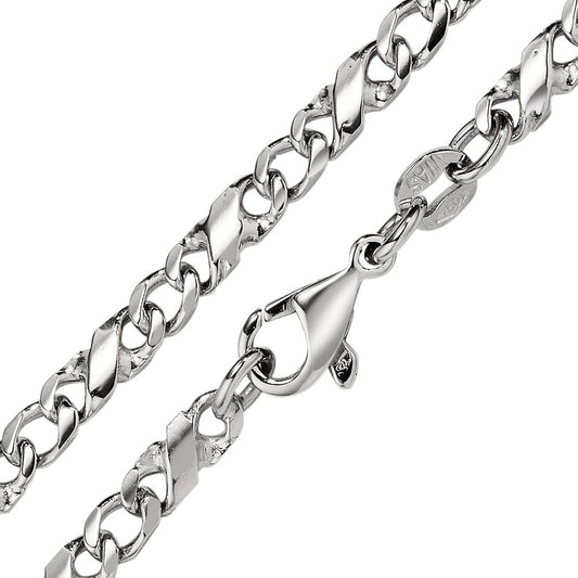 Armband 750/18 K vitguld 22 cm
