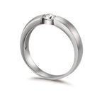 Solitärring 750/18 K vitguld diamant vit, 0.30 ct, w-si