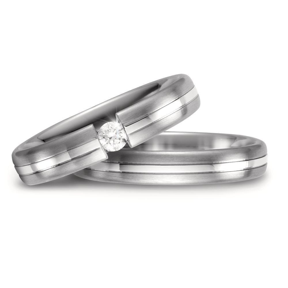 Partnerring 585/14 K vitguld