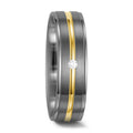 Partnerring 500 palladium, 585/14 K gult guld diamant vit, 0.025 ct, w-si