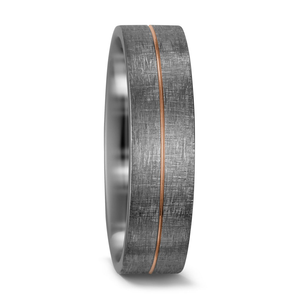 Partnerring 500 palladium, 585/14 K rött guld