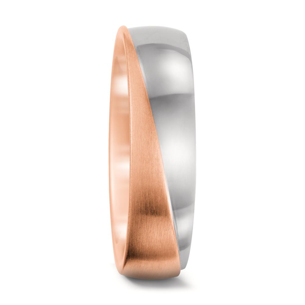 Partnerring 750/18 K roséguld, 750/18 K vitguld