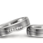 Partnerring 750/18 K vitguld