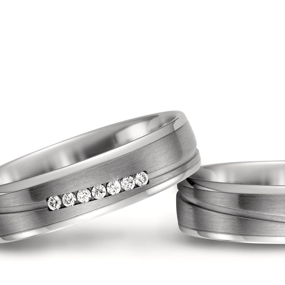 Partnerring 750/18 K vitguld