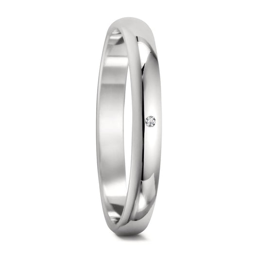 Partnerring Silver Zirkoniumoxid