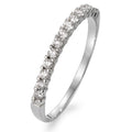 Minnesring 750/18 K vitguld diamant vit, 0.20 ct, 13 stenar, w-si