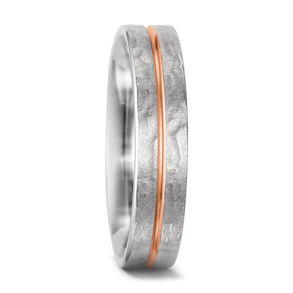 Partnerring 750/18 K vitguld, 750/18 K rött guld