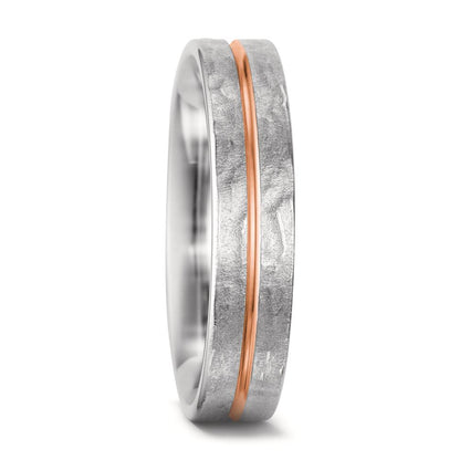 Partnerring 750/18 K vitguld, 750/18 K rött guld