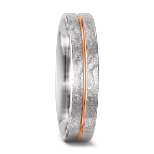 Partnerring 750/18 K vitguld, 750/18 K rött guld