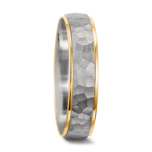 Partnerring 750/18 K vitguld, 750/18 K gult guld