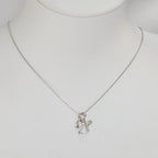 Hängsmycke 750/18 K vitguld diamant 0.007 ct, w-si ängel