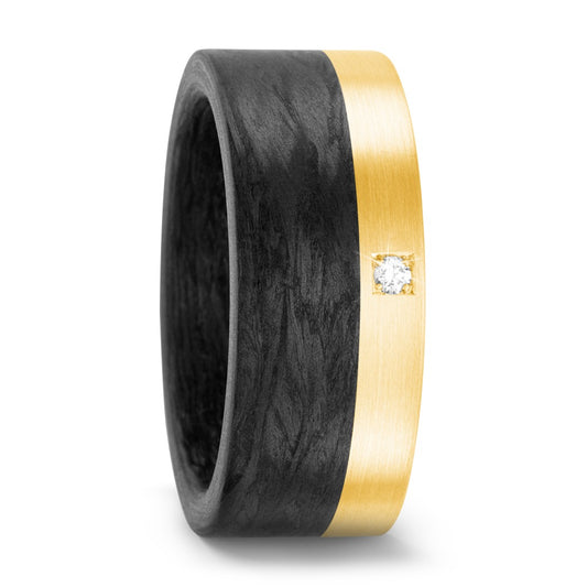Finger ring Kol, 750/18 K gult guld