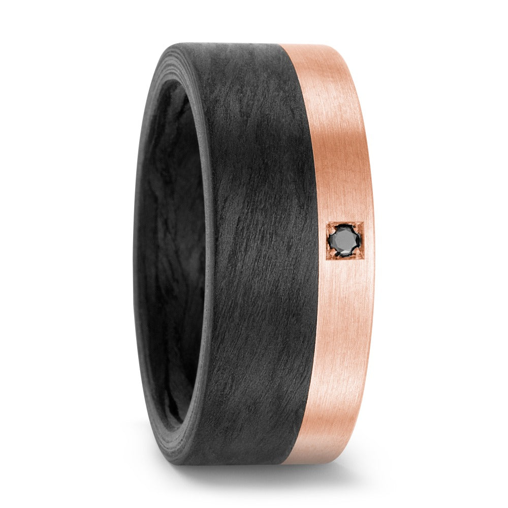 Finger ring Kol, 750/18 K rött guld